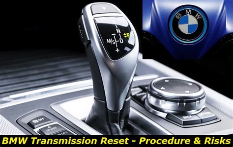 usually after battery replacment the active steering has to be re-aligned. . Bmw transmission reset procedure